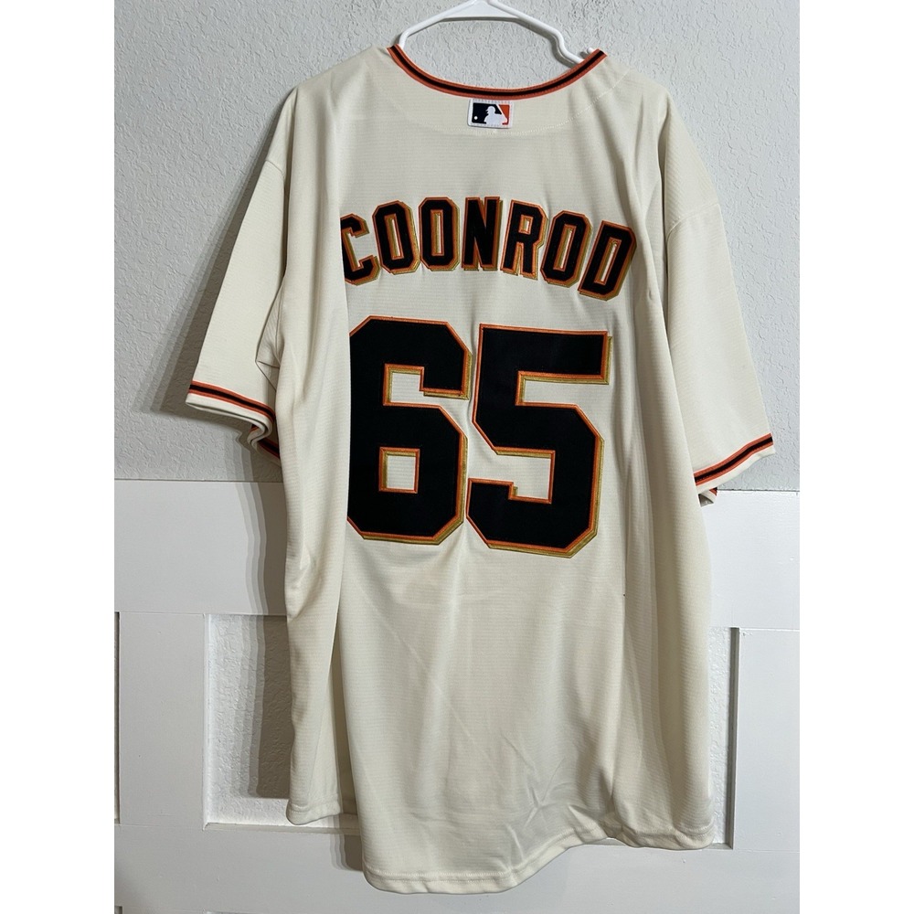 San Francisco Giants MLB Sam Coonrod 65 Jersey Sz 3XL XxxL Rare